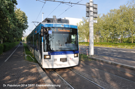 Straßenbahn Straba Würzburg Tram Bayern Deutschland
