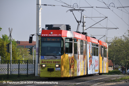 Straßenbahn Straba Würzburg Tram Bayern Deutschland