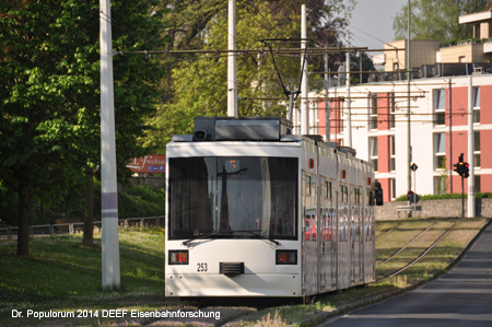 Straßenbahn Straba Würzburg Tram Bayern Deutschland