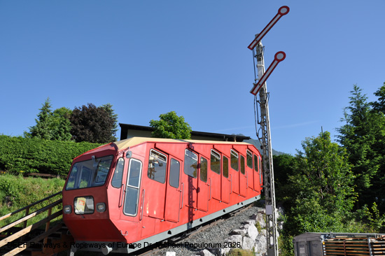 Hungerburgbahn Wagen Standseilbahn