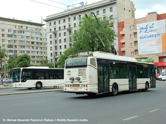 Trolleybus Bukarest Bucuresti ÖPNV Rumänien