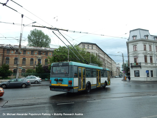 Trolleybus Bukarest Bucuresti ÖPNV Rumänien