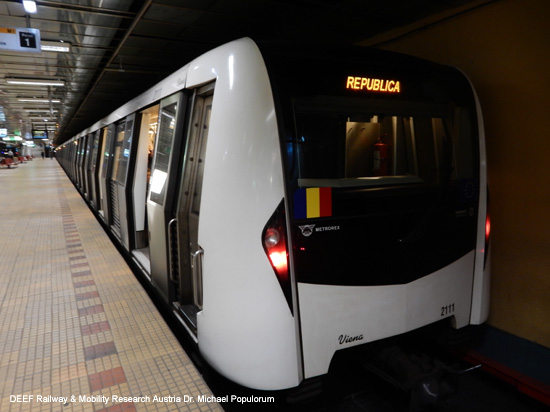 Metro Bukarest Metroul București ÖPNV Rumänien U-Bahn