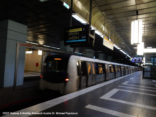 Metro Bukarest Metroul București ÖPNV Rumänien U-Bahn
