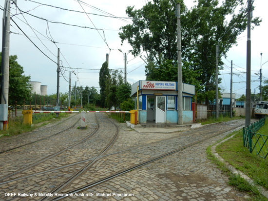Straßenbahn Bukarest Tram Tramvai Bucuresti Rumänien ÖPNV