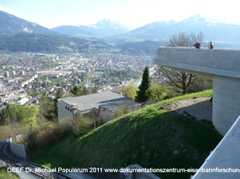 Hungerburgbahn Innsbruck Zaha Hadid Standseilbahn Österreich
