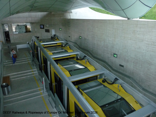 Hungerburgbahn Innsbruck Zaha Hadid Standseilbahn Österreich