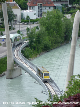 Hungerburgbahn Zaha Hadid Standseilbahn Innsbruck