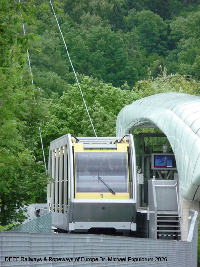 Hungerburgbahn Innsbruck Zaha Hadid Standseilbahn Österreich
