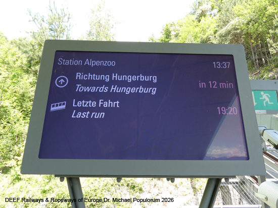 Hungerburgbahn Innsbruck Zaha Hadid Standseilbahn Österreich