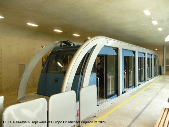 Hungerburgbahn Innsbruck Zaha Hadid Standseilbahn Österreich