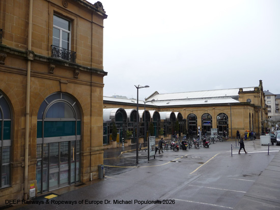 Gare Nancy Ville Bahnhof