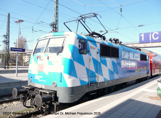 Bayerische Maximiliansbahn Eisenbahnstrecke Rosenheim Freilassing Salzburg Eisenbahn Bayern