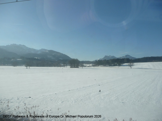Bayerische Maximiliansbahn Eisenbahnstrecke Rosenheim Freilassing Salzburg Eisenbahn Bayern