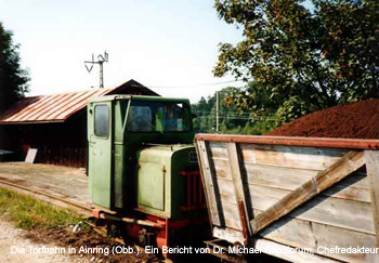 Torfbahn Ainring Bockerlbahn Bayern Feldbahn