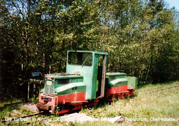 Torfbahn Ainring Bockerlbahn Bayern Feldbahn