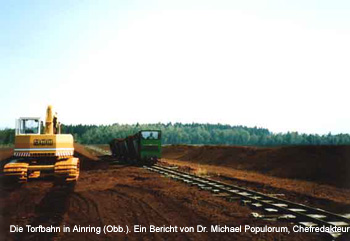 Torfbahn Ainring Bockerlbahn Bayern Feldbahn