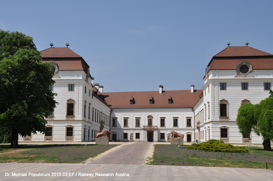 Papa Stadt Ungarn