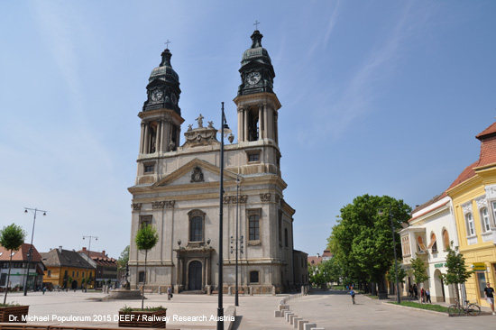 Papa Stadt Ungarn