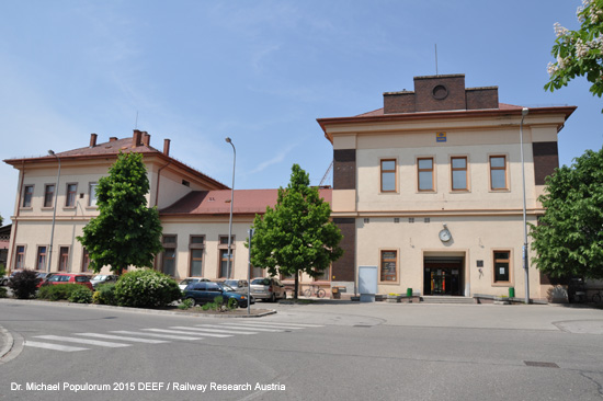 Csorna Papa Eisenbahn Ungarn Gysev
