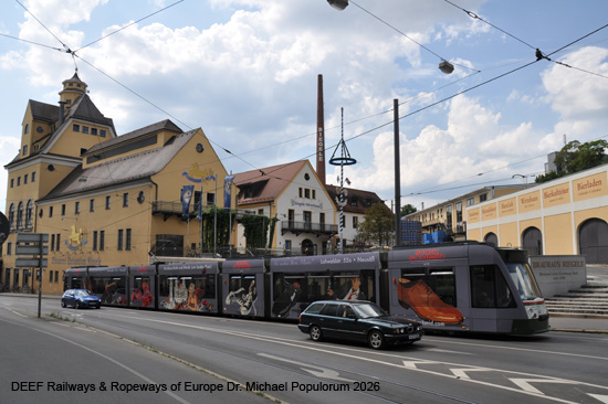 Augsburg Straßenbahn Tram AVG Bayern Schwaben Deutschland Tramway
