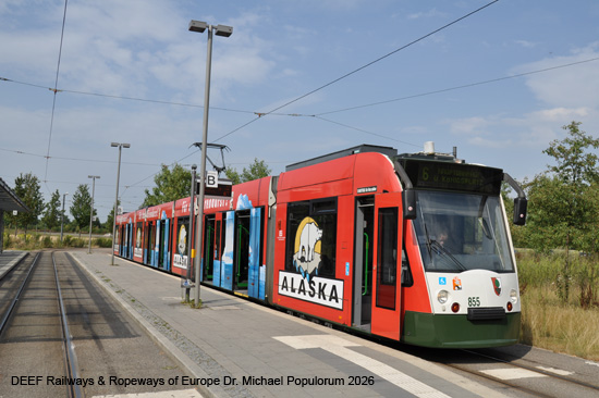 Augsburg Straßenbahn Tram AVG Bayern Schwaben Deutschland Tramway