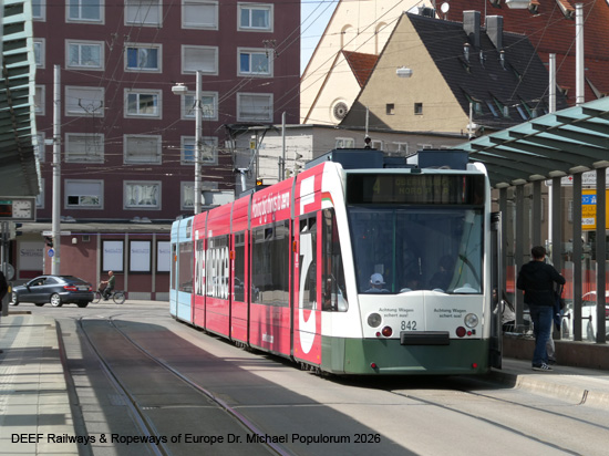 Augsburg Straßenbahn Tram AVG Bayern Schwaben Deutschland Tramway