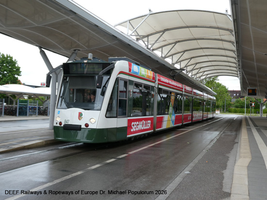 Augsburg Straßenbahn Tram AVG Bayern Schwaben Deutschland Tramway