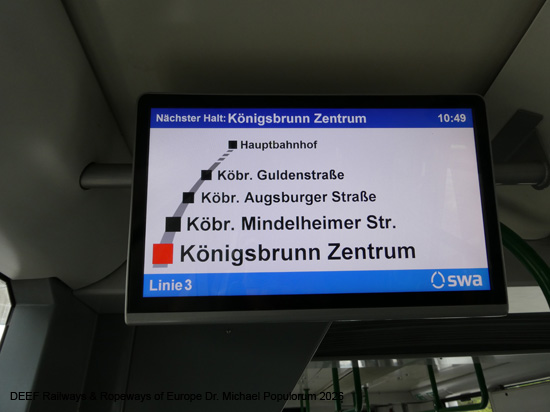 Augsburg Straßenbahn Tram AVG Bayern Schwaben Deutschland Tramway
