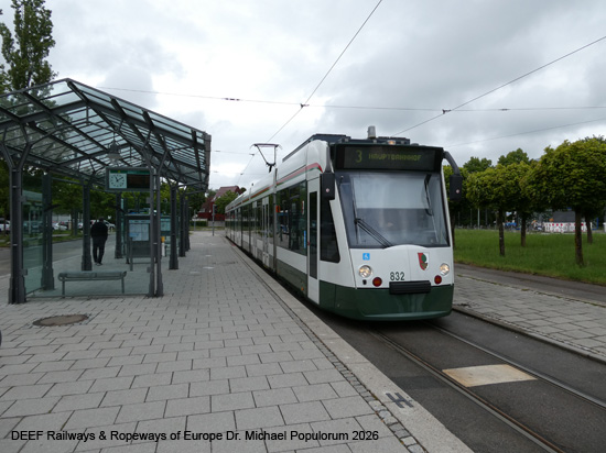 Augsburg Straßenbahn Tram AVG Bayern Schwaben Deutschland Tramway