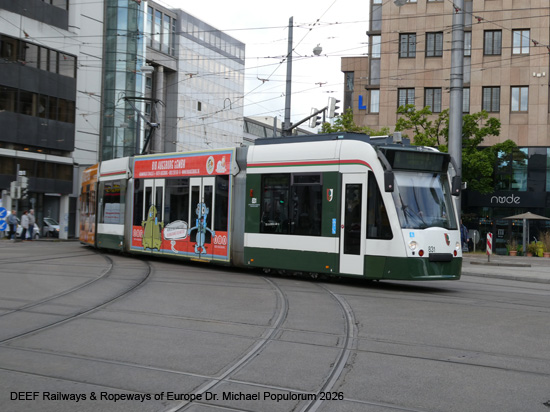 Augsburg Straßenbahn Tram AVG Bayern Schwaben Deutschland Tramway