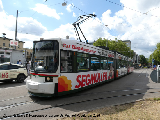 Augsburg Straßenbahn Tram AVG Bayern Schwaben Deutschland Tramway