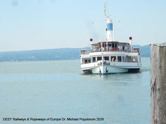 Ammersee Schifffahrt Bayerische Seenschifffahrt GmbH Bayern Deutschland