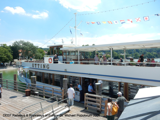 Ammersee Schifffahrt Bayerische Seenschifffahrt GmbH Bayern Deutschland