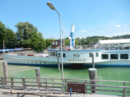 Ammersee Schifffahrt Bayerische Seenschifffahrt GmbH Bayern Deutschland