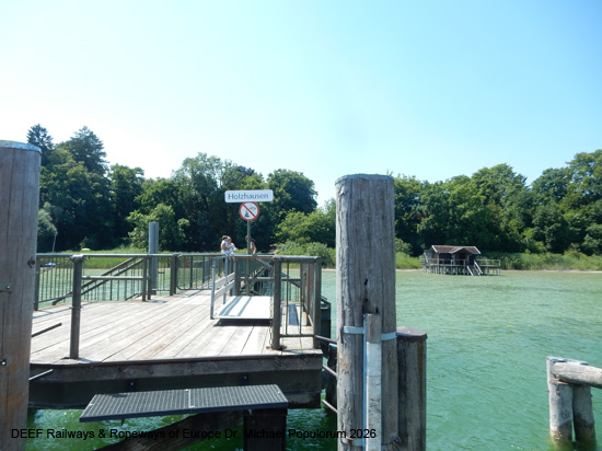 Ammersee Schifffahrt Bayerische Seenschifffahrt GmbH Bayern Deutschland