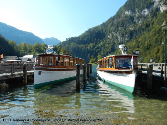Königssee Schifffahrt Schiff Boot Berchtesgaden Bayern Deutschland