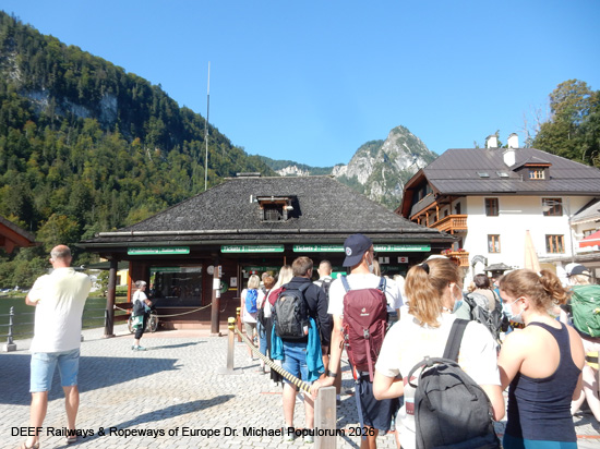 Königssee Schifffahrt Schiff Boot Berchtesgaden Bayern Deutschland