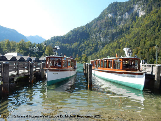 Königssee Schifffahrt Schiff Boot Berchtesgaden Bayern Deutschland