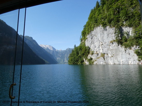Königssee Schifffahrt Schiff Boot Berchtesgaden Bayern Deutschland