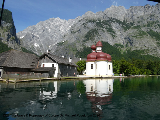 Königssee Schifffahrt Schiff Boot Berchtesgaden Bayern Deutschland