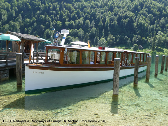 Königssee Schifffahrt Schiff Boot Berchtesgaden Bayern Deutschland