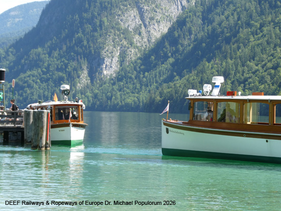 Königssee Schifffahrt Schiff Boot Berchtesgaden Bayern Deutschland