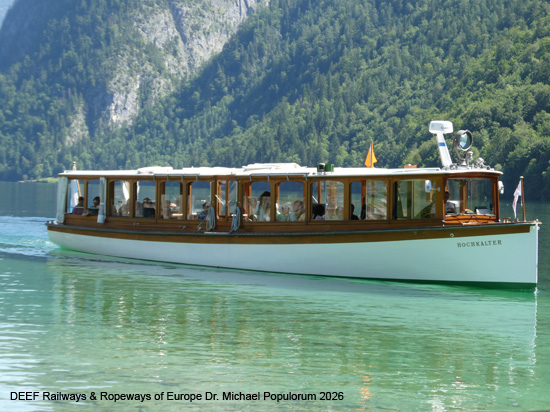 Königssee Schifffahrt Schiff Boot Berchtesgaden Bayern Deutschland