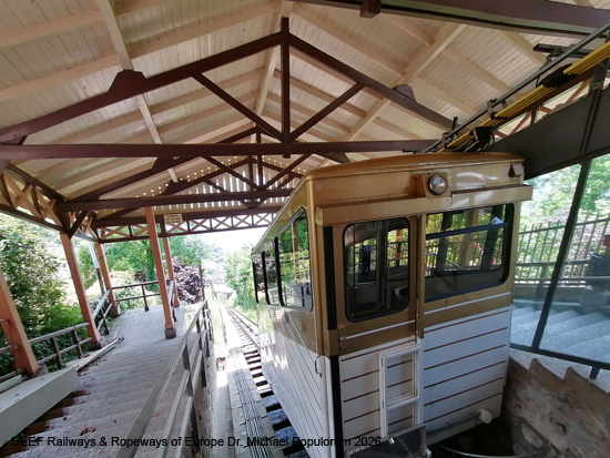 Standseilbahn Territet–Glion, Chemin de fer funiculaire Montreux Waadt Vaud Schweiz