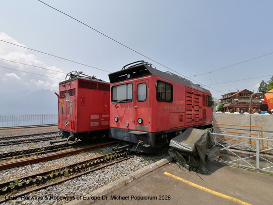 Standseilbahn Territet–Glion, Chemin de fer funiculaire Montreux Waadt Vaud Schweiz