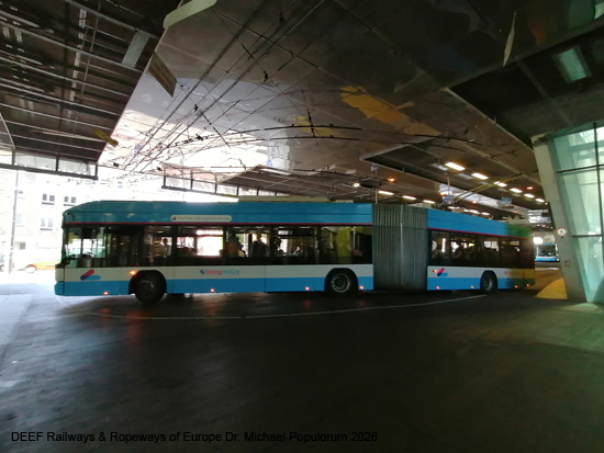 Arnheim Trolleybus Oberleitungsbus Arnhem Holland Gelderland ÖPNV