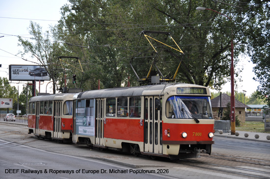 Straßenbahn Bratislava Tram Preßburg Slowakei ÖPNV