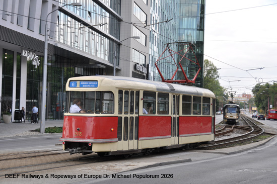 Straßenbahn Bratislava Tram Preßburg Slowakei ÖPNV