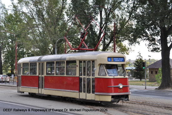 Straßenbahn Bratislava Tram Preßburg Slowakei ÖPNV